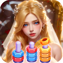 Glam Screw Puzzle Game Logo